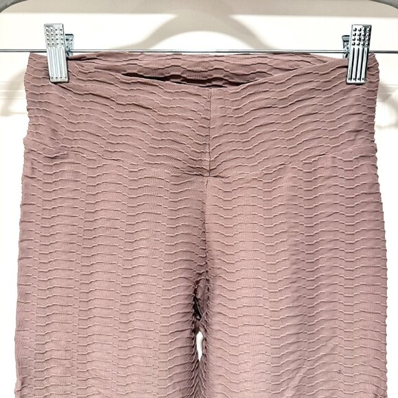 Booty By Brabants Dusty Rose Mauve Full Length Leggings - Picture 4 of 10